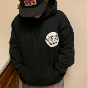 Locals Only Graphic pullover Hoodie
